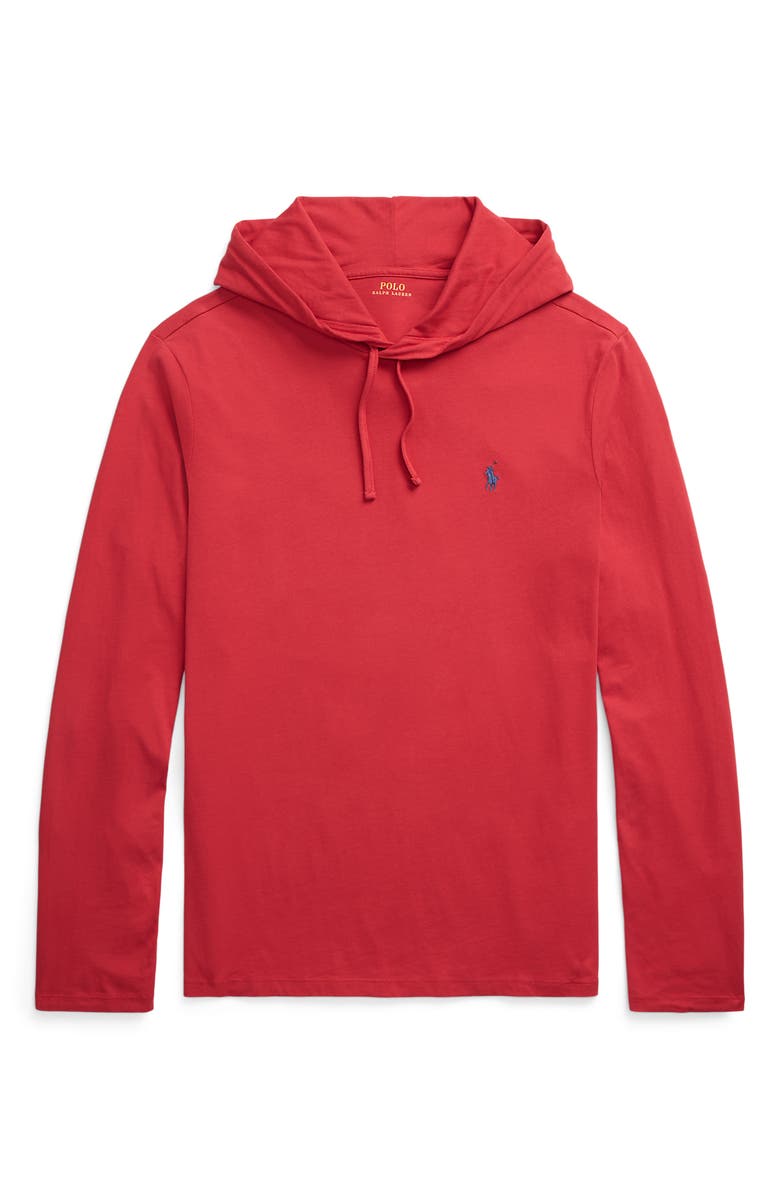 Polo Ralph Lauren Cotton Jersey Hoodie, Alternate, color,