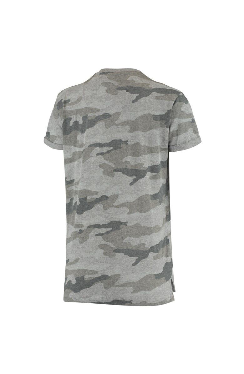 PRESSBOX Women's Pressbox Camo Wisconsin Badgers T-Shirt, Alternate, color, Camo