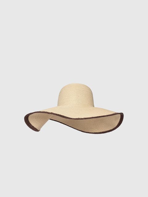 Sandrine Raffia Oversized Sun Hat