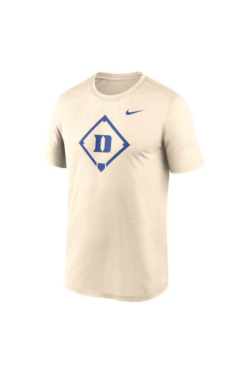 Nike Men's Nike Cream Duke Blue Devils Legend Baseball Icon Performance T-Shirt, Alternate, color, Cream