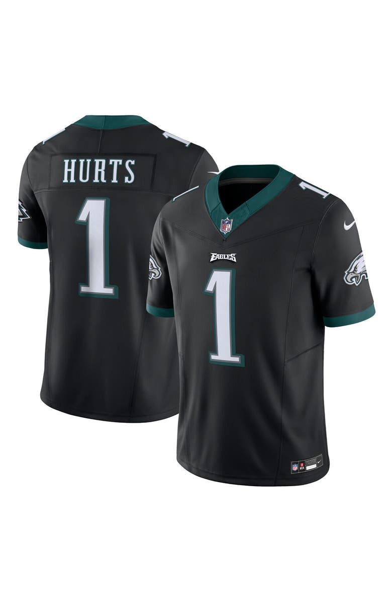 Nike Men's Nike Jalen Hurts Black Philadelphia Eagles Vapor F.U.S.E. Limited Jersey, Main, color, 