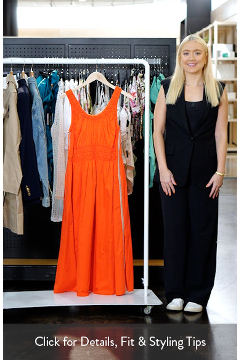 Anouk Smock Waist Cotton Dress video