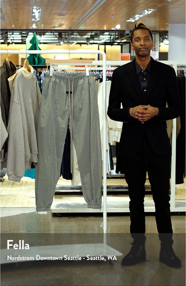 Stretch Nylon Track Pants, sales video thumbnail