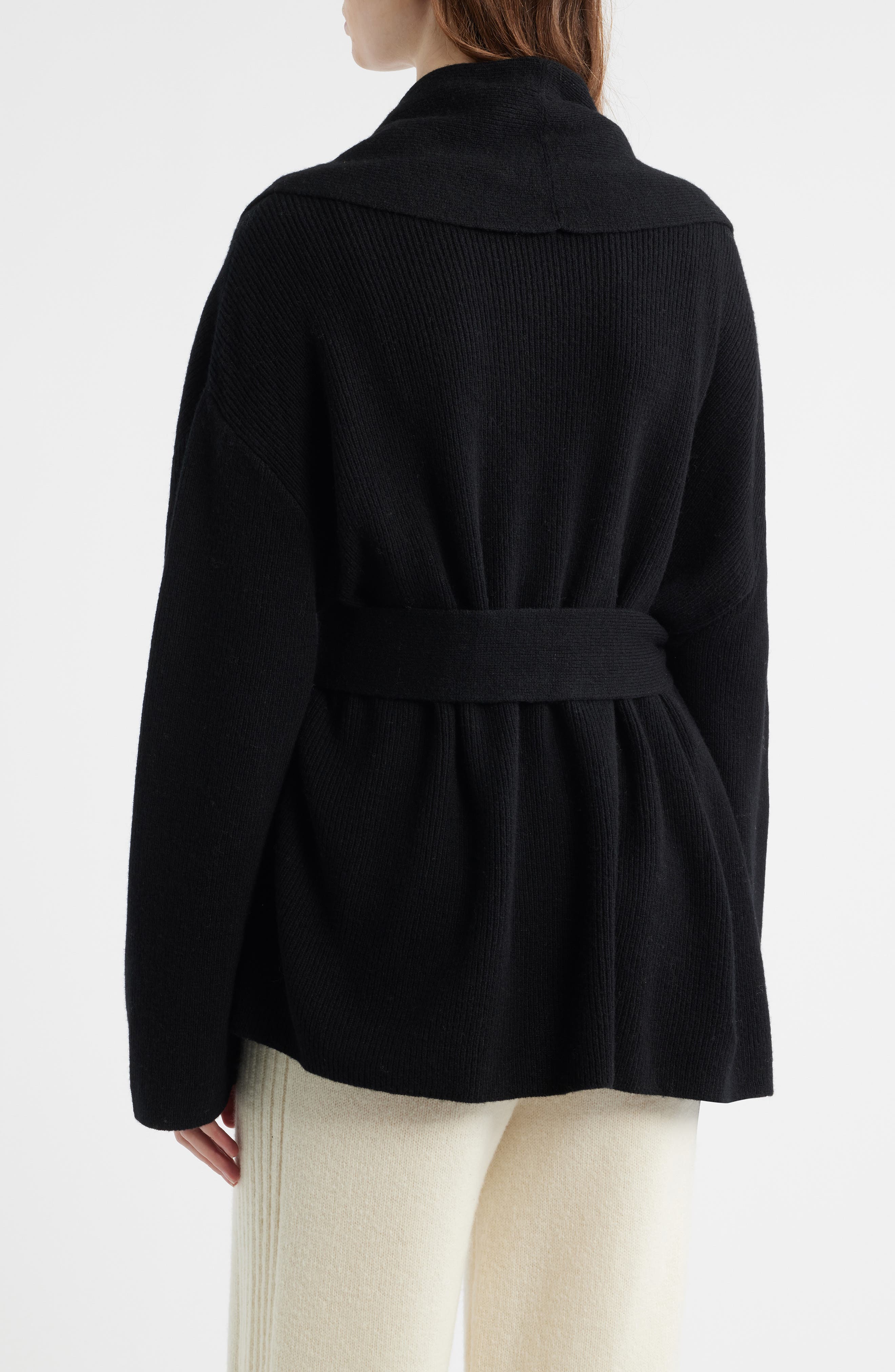Madison Wool Drape Cardigan - image 2