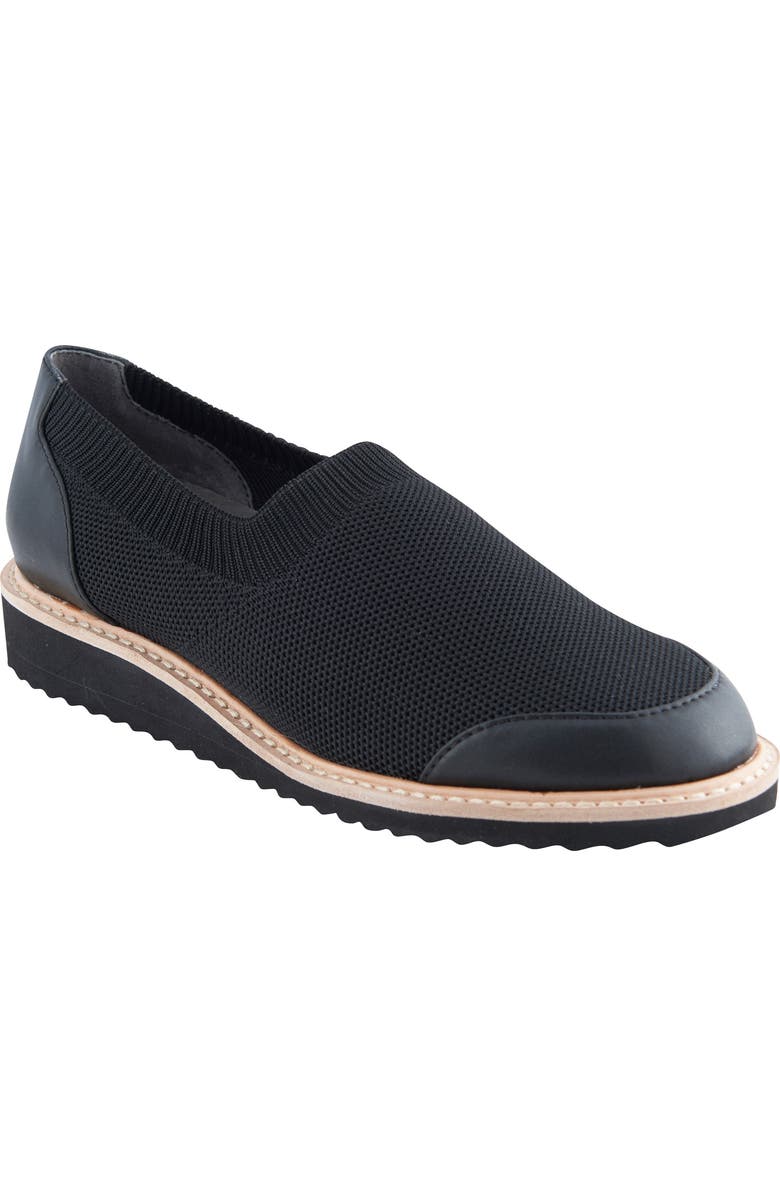 David Tate Social Loafer - Multiple Widths Available, Main, color, Black Fabric