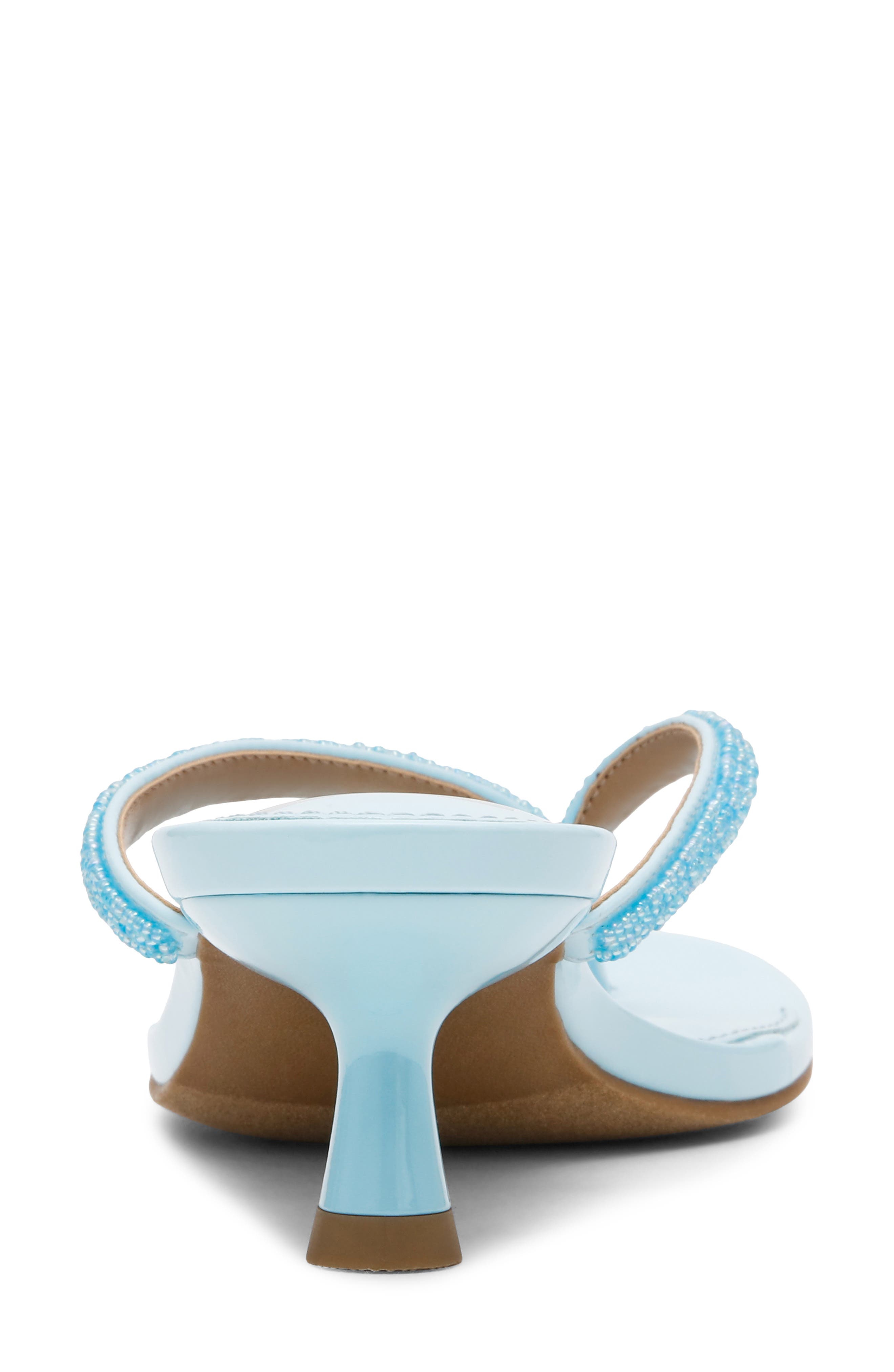 Devyn Kitten Heel Sandal, Alternate, color, BLUE