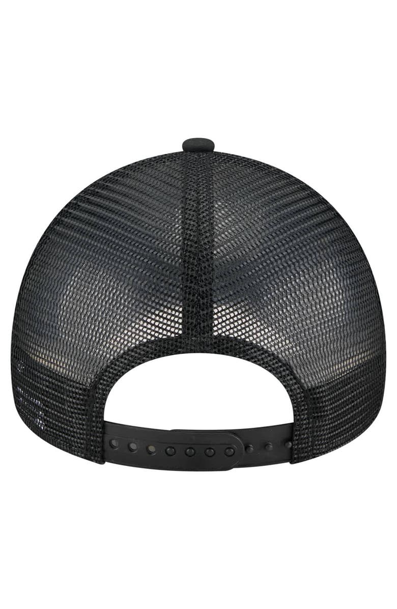 New Era Men's New Era Black New England Patriots Bleached 9FORTY A-Frame Adjustable Hat, Alternate, color, Black