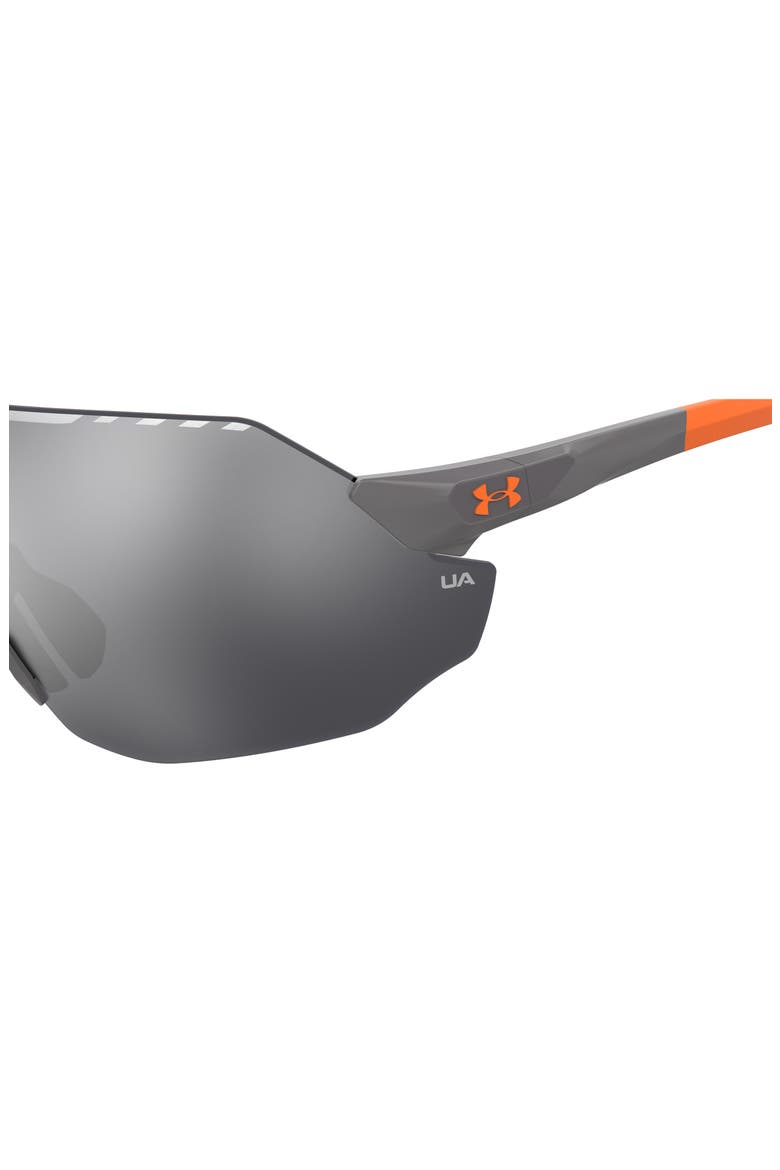Halftime 99mm Graident Mask Sunglasses, Alternate, color, GREY