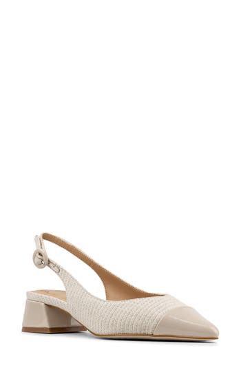 Donald Pliner Slingback Pump In Neutral
