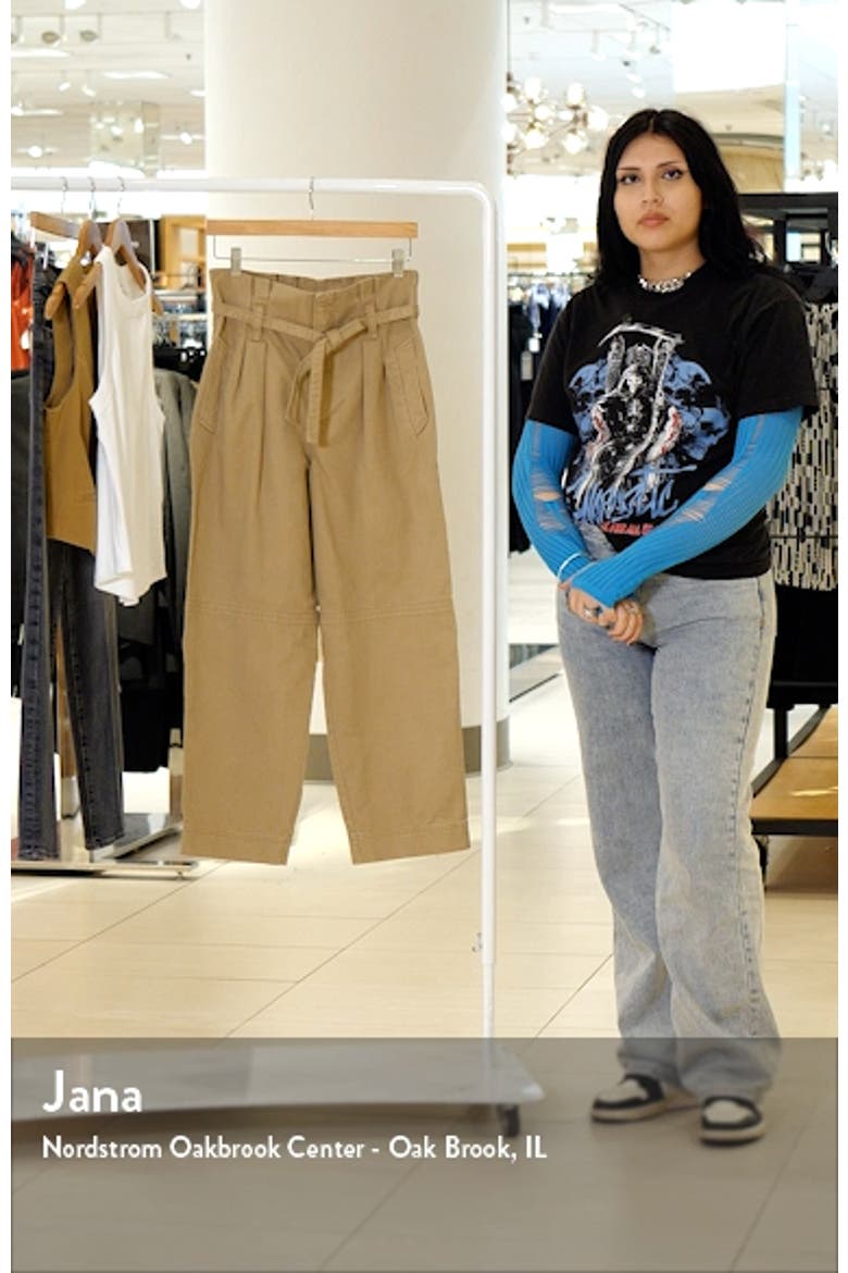 Paperbag Trench Trousers in (Re)generative Chino video