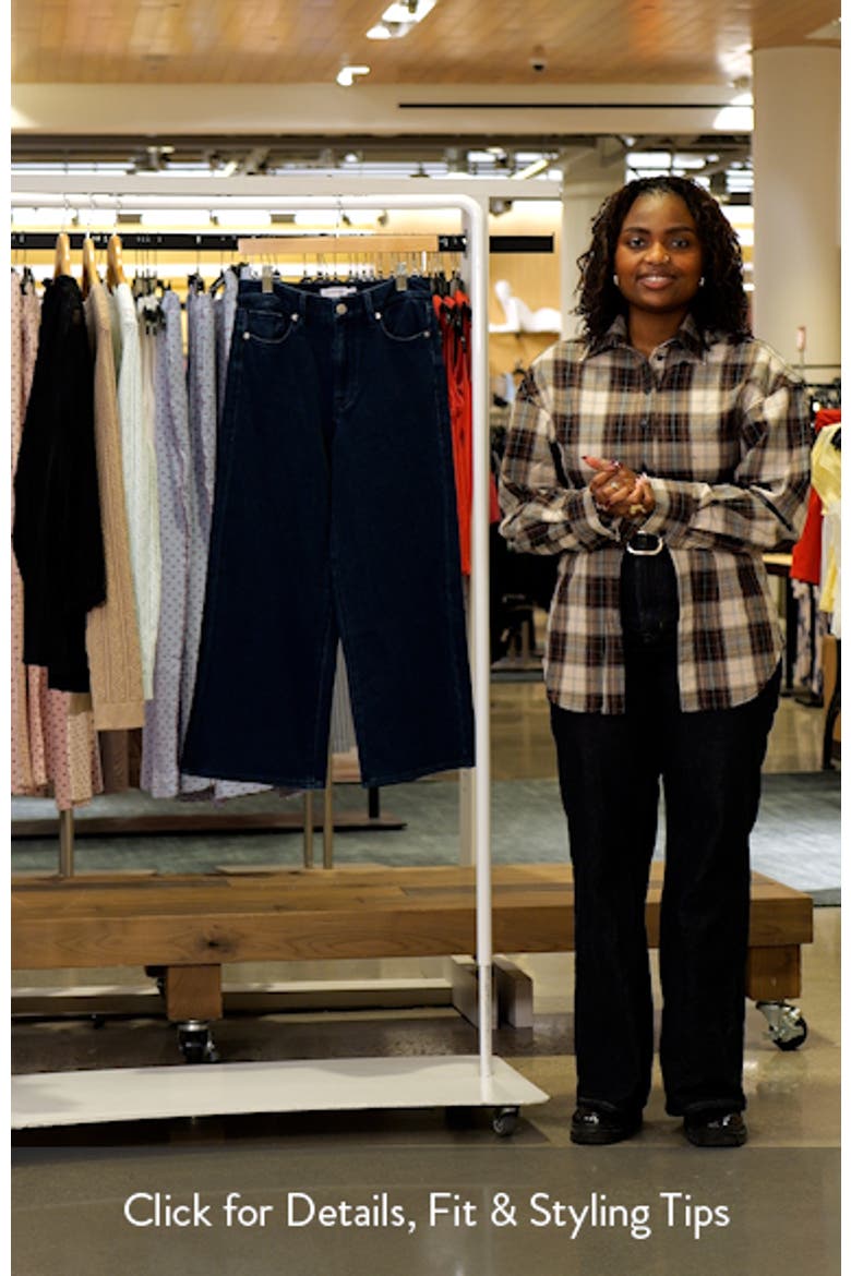 Jeanius Crop Palazzo Jeans video