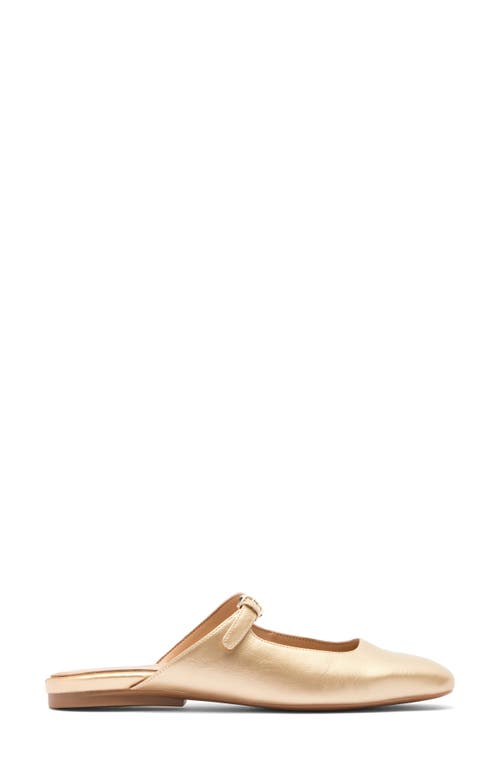 Naturalizer Apple Mary Jane Mule In Gold