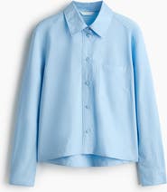 H&M Oversized Poplin Shirt