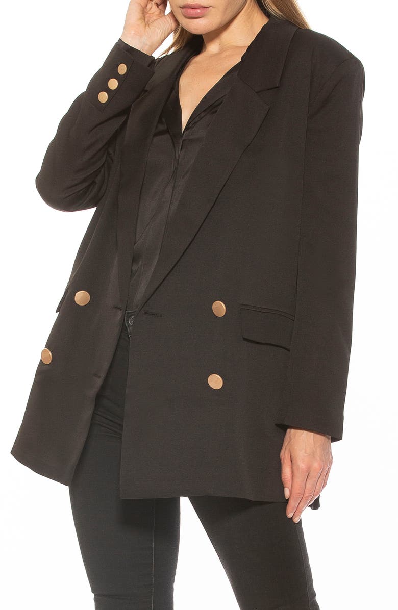 Alexia Admor Ellie Classic Boyfriend Blazer, Alternate, color, 