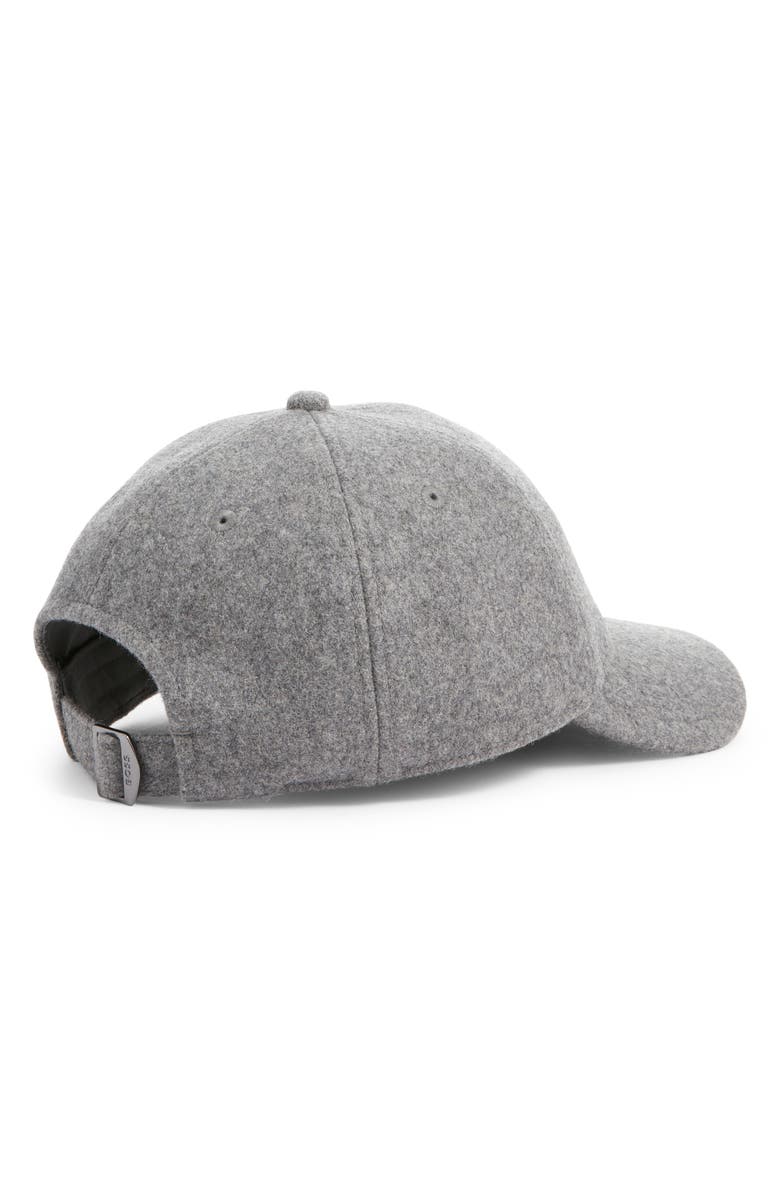 BOSS Zed Wool Blend Baseball Cap, Alternate, color, Medium Grey