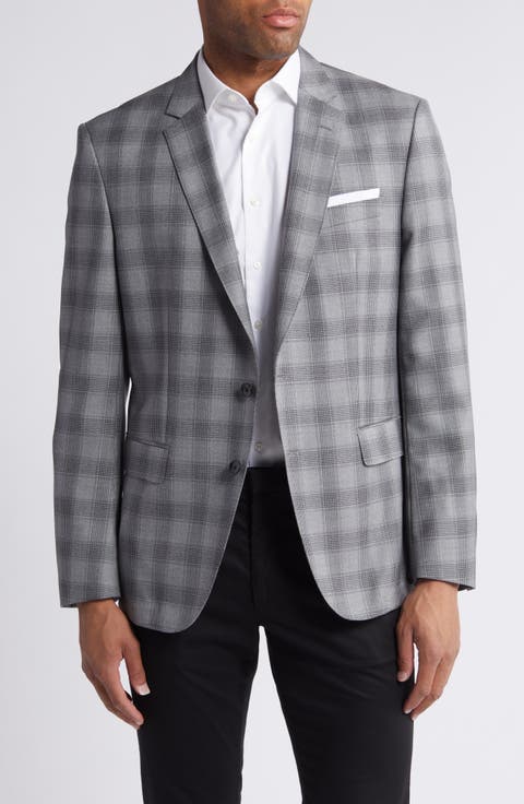 Hutson Glen Plaid Virgin Wool Sport Coat