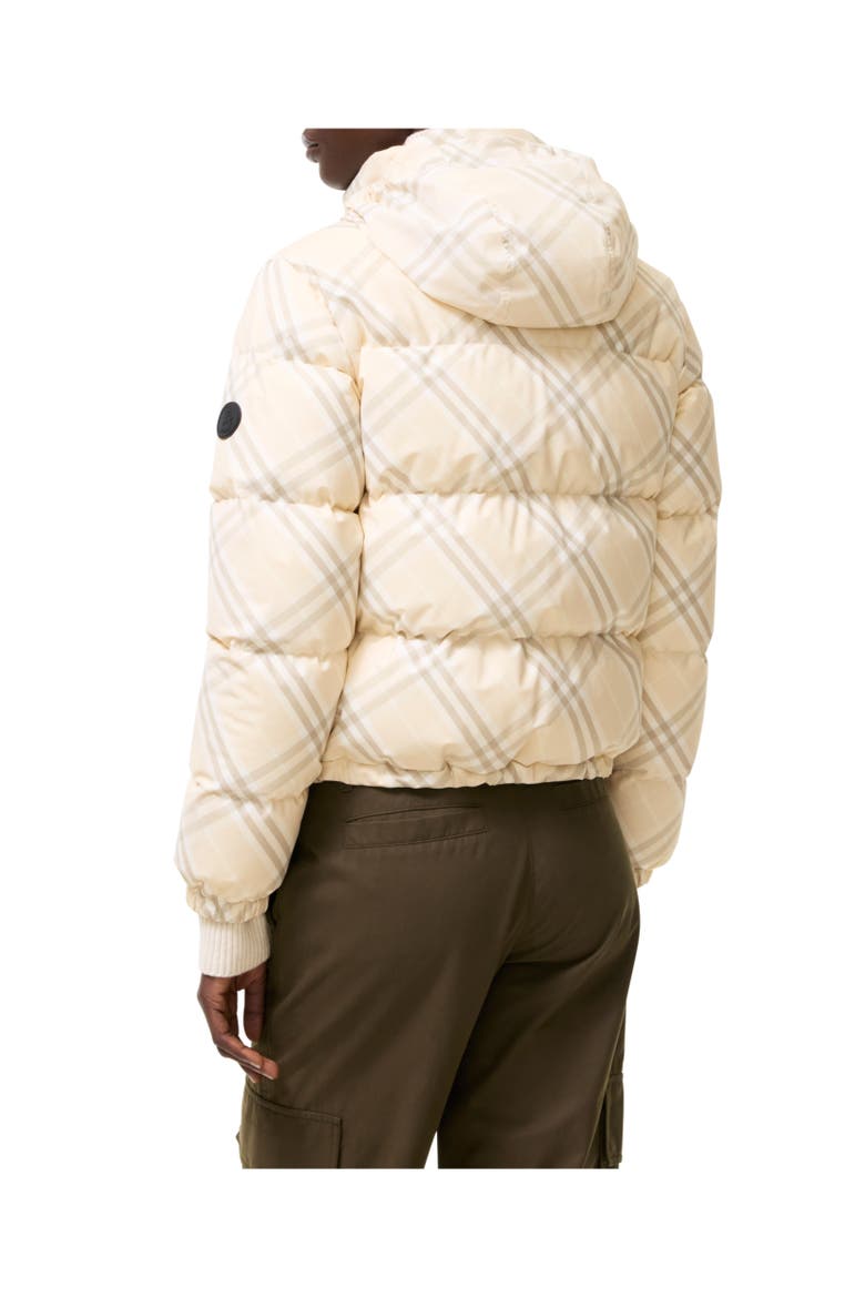Check Ambleside Puffer Jacket, Alternate, color, Yarn beige