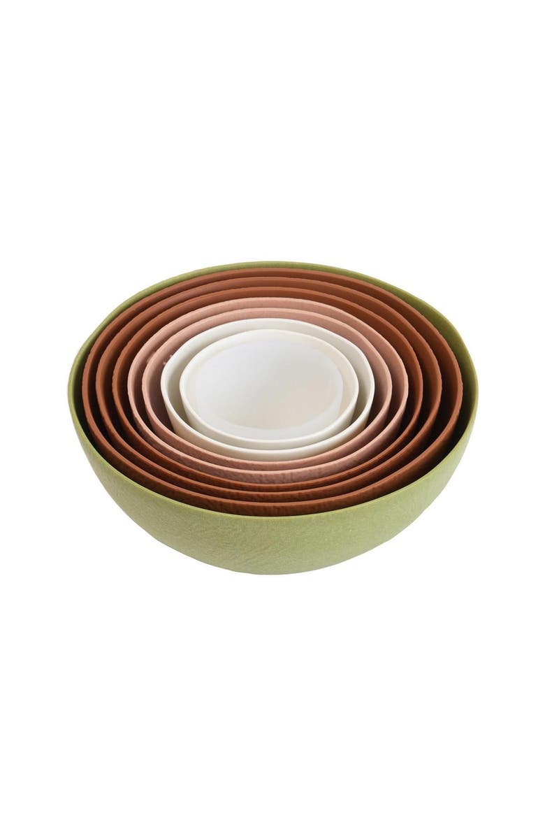 Kaplan Early Learning Company Counting Bowls - 9 Pieces, Alternate, color, Multicolored