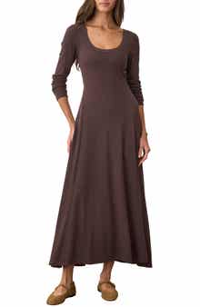 Lexi Ribbed Fit and Flare Dress