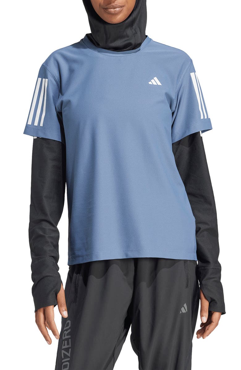adidas Own the Run Performance T-Shirt, Main, color, 