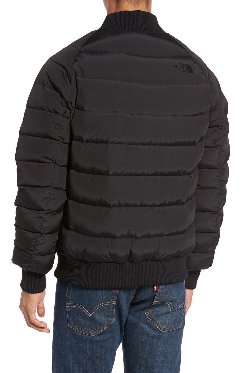 The North Face 'Kanatak' Quilted Water Resistant Bomber Jacket, Alternate, color,