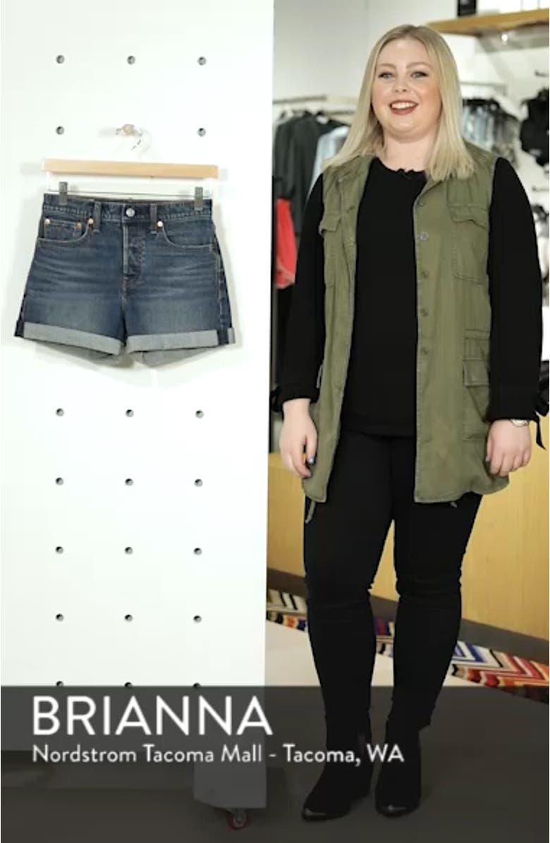 Wedgie Update Denim Shorts, sales video thumbnail