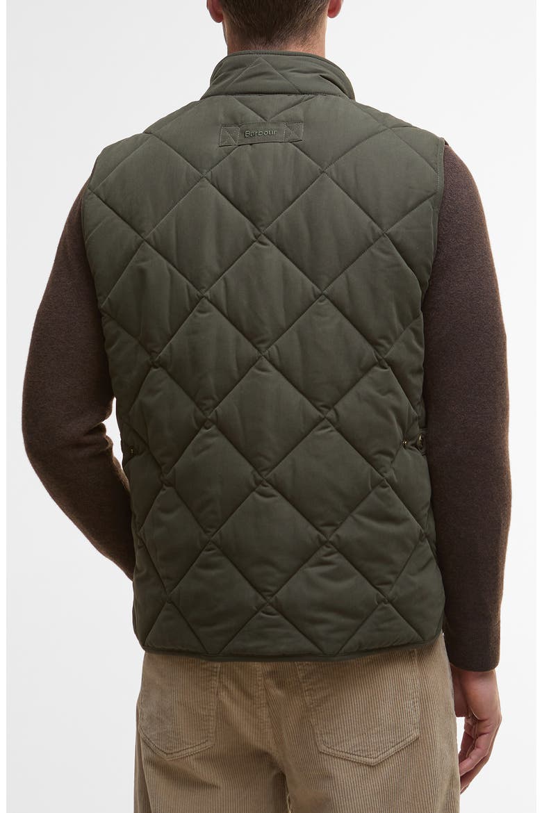 Winter Lowerdale Quilted Vest, Alternate, color, DARK OLIVE