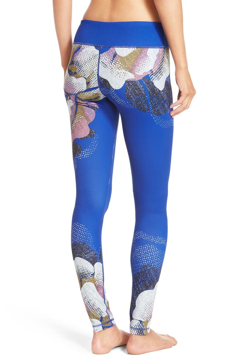 Zella 'Live In' Graphic Leggings, Alternate, color, 