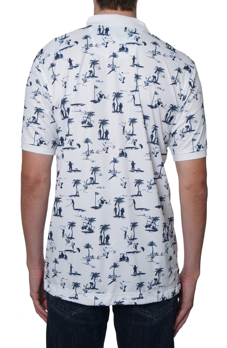 Robert Graham Golf Paradise Short Sleeve Performance Polo, Alternate, color,