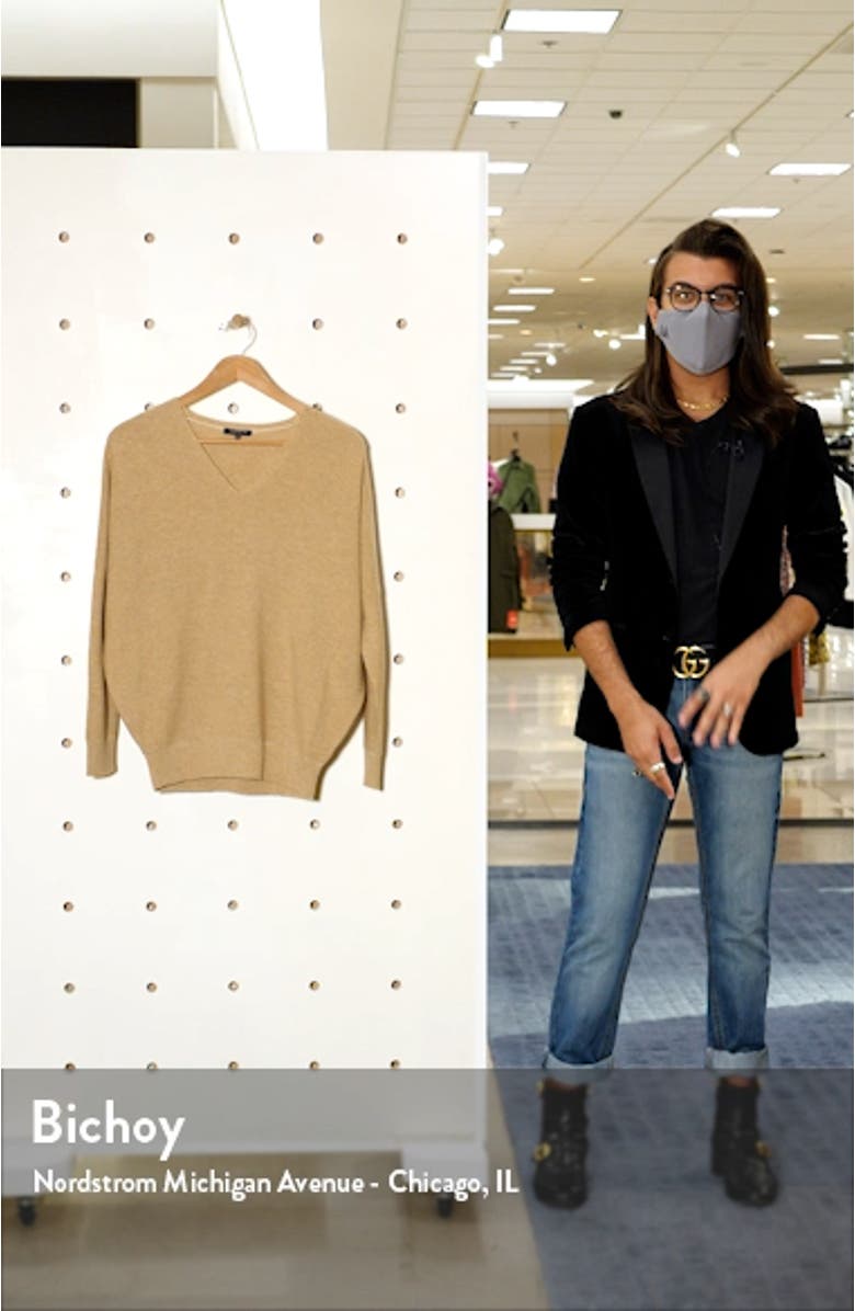 Wool & Cashmere V-Neck Sweater, sales video thumbnail