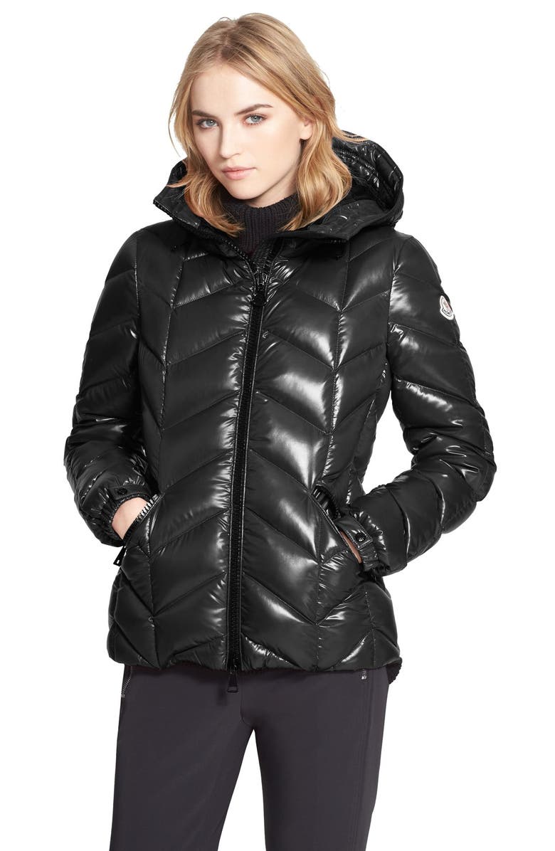 Moncler 'Badete' Hooded Down Puffer Coat, Main, color, 