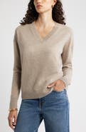 Nordstrom V-Neck Cashmere Sweater