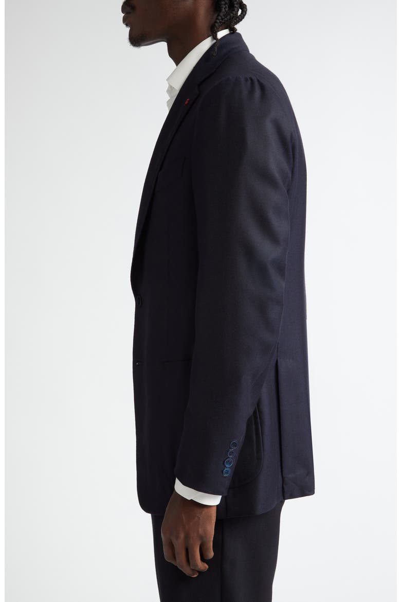 Domenico Cashmere & Silk Sport Coat, Alternate, color, NAVY