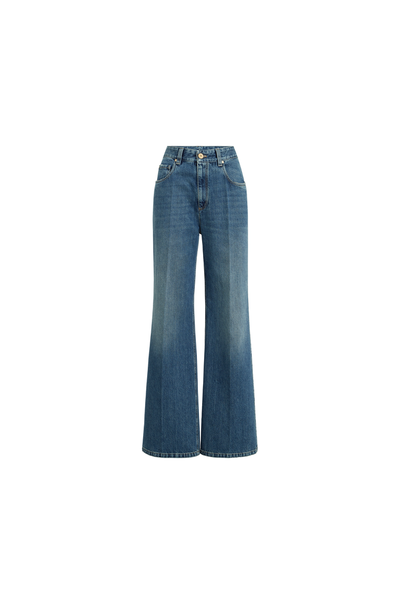 Contemporary Loose trousers, Alternate, color, Denim