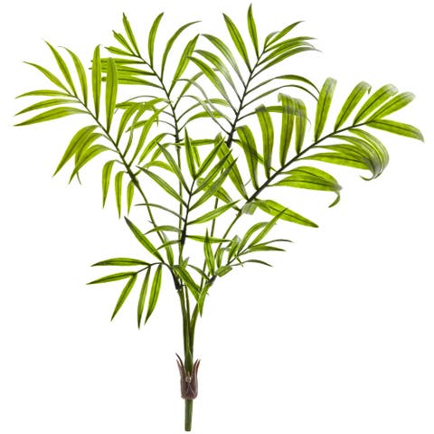 15-in Mini Areca Palm Bush (Set of 8)
