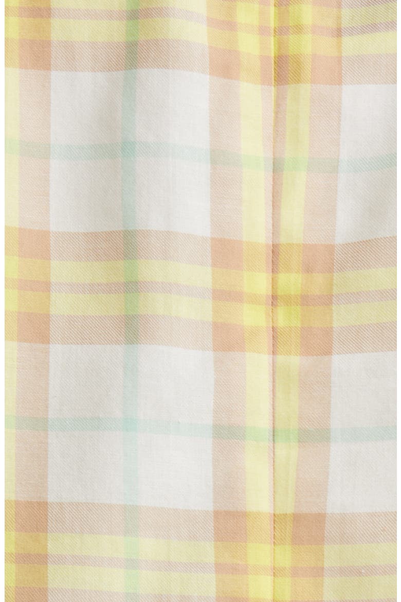 Margot Plaid Blazer, Alternate, color, YLWPLAID