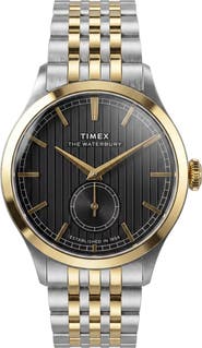 Timex® Waterbury Classic Quartz Bracelet Watch, 39mm