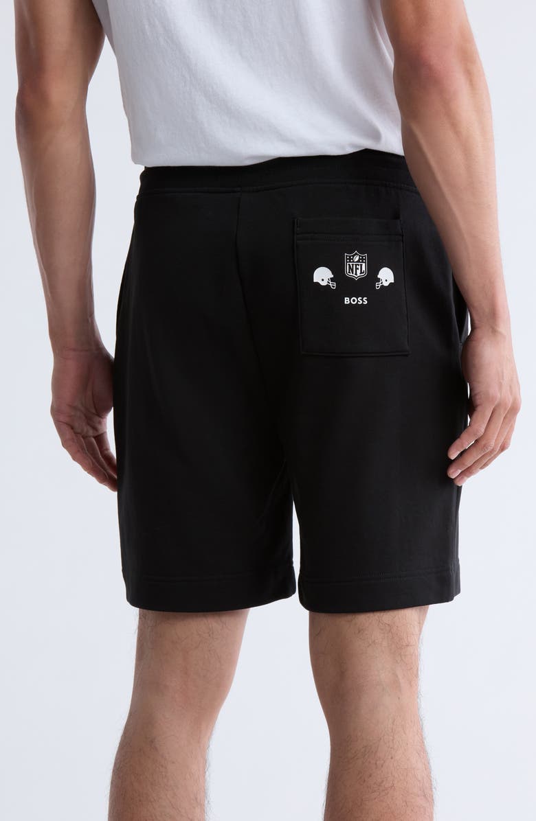 BOSS x NFL Los Angeles Rams Sweat Shorts, Alternate, color,