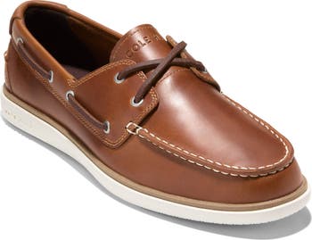 Like new Cole online haan leather boat shoes