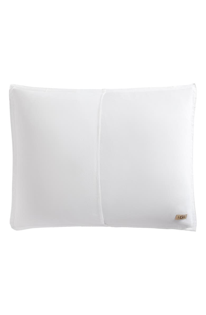UGG<sup>®</sup> Devon Comforter & Shams Set, Alternate, color, Bright White Texture Stripe