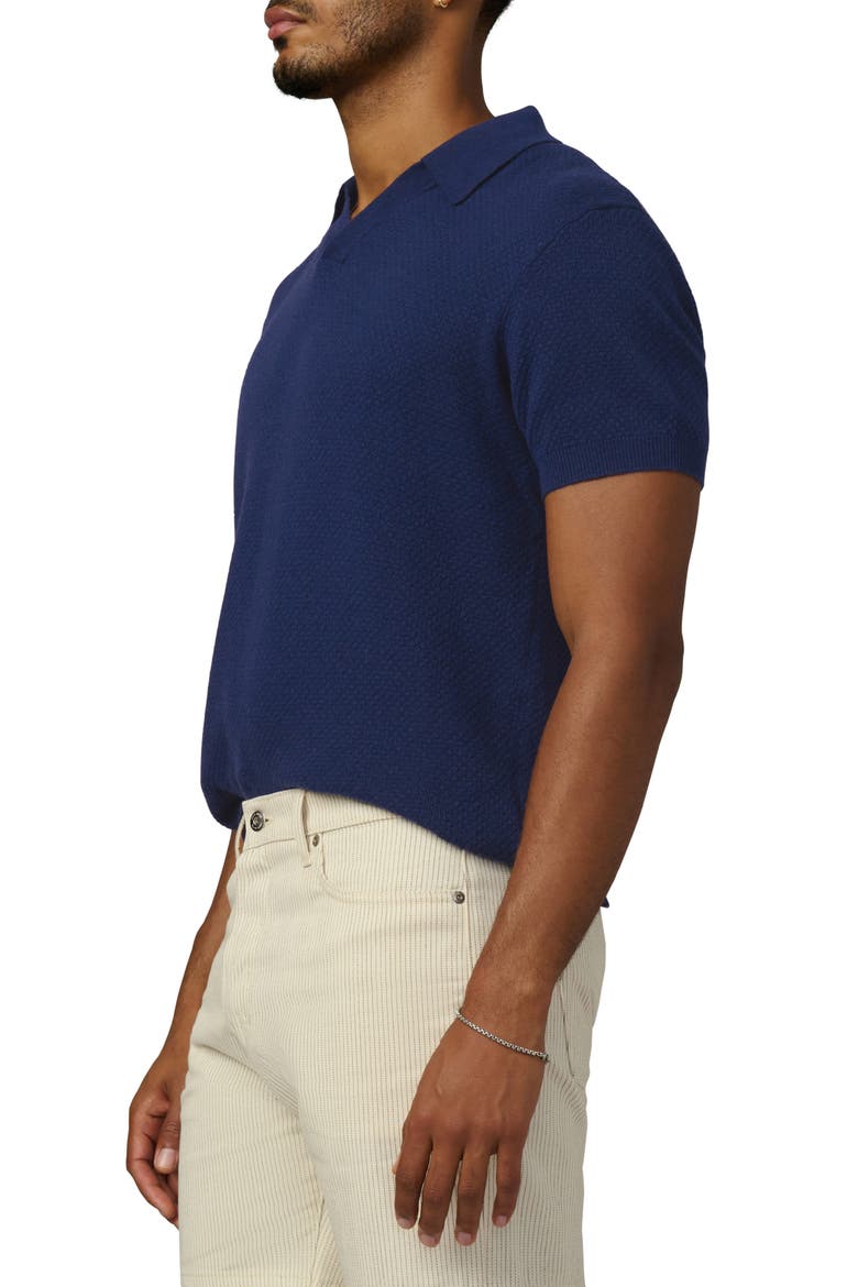 Johnny Collar Polo, Alternate, color, FRENCH NAVY