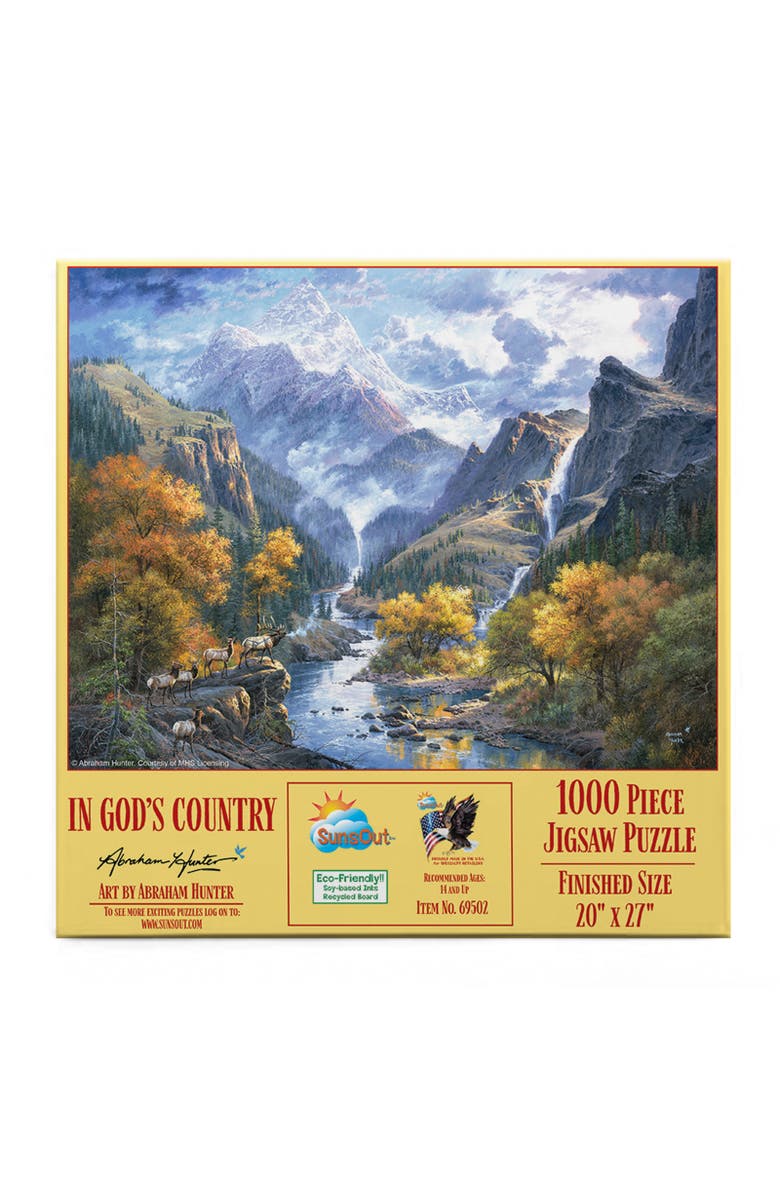 Sunsout In Gods Country 1000 piece Jigsaw Puzzle for Adults, Alternate, color, Multicolor