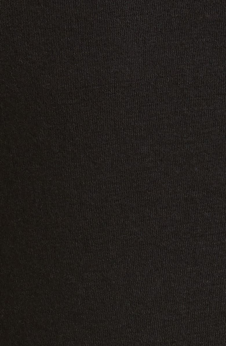 Nordstrom Signature Funnel Neck Knit Top, Alternate, color, Black