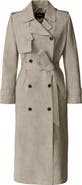 Mackage Gael Doubled Breasted Suede Trench Coat