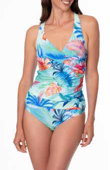 Louise Wrap Tankini Top