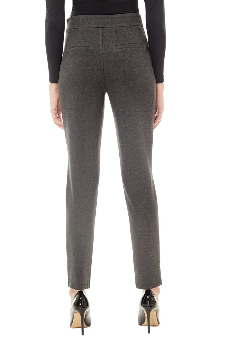 Heidi Ponte Pants, Alternate, color, CHARCOAL HEATHER