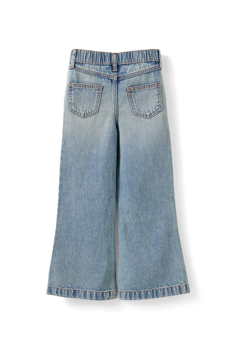 Kid's Bootleg Denim Jean, Alternate, color, Mermaid Midnight Blue