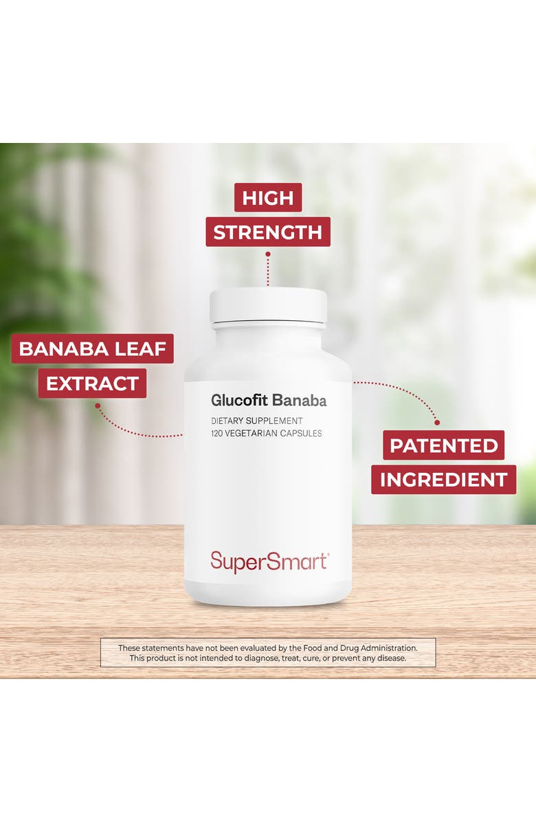 SuperSmart Glucofit Banana 10 mg per Day, Alternate, color, NO COLOR