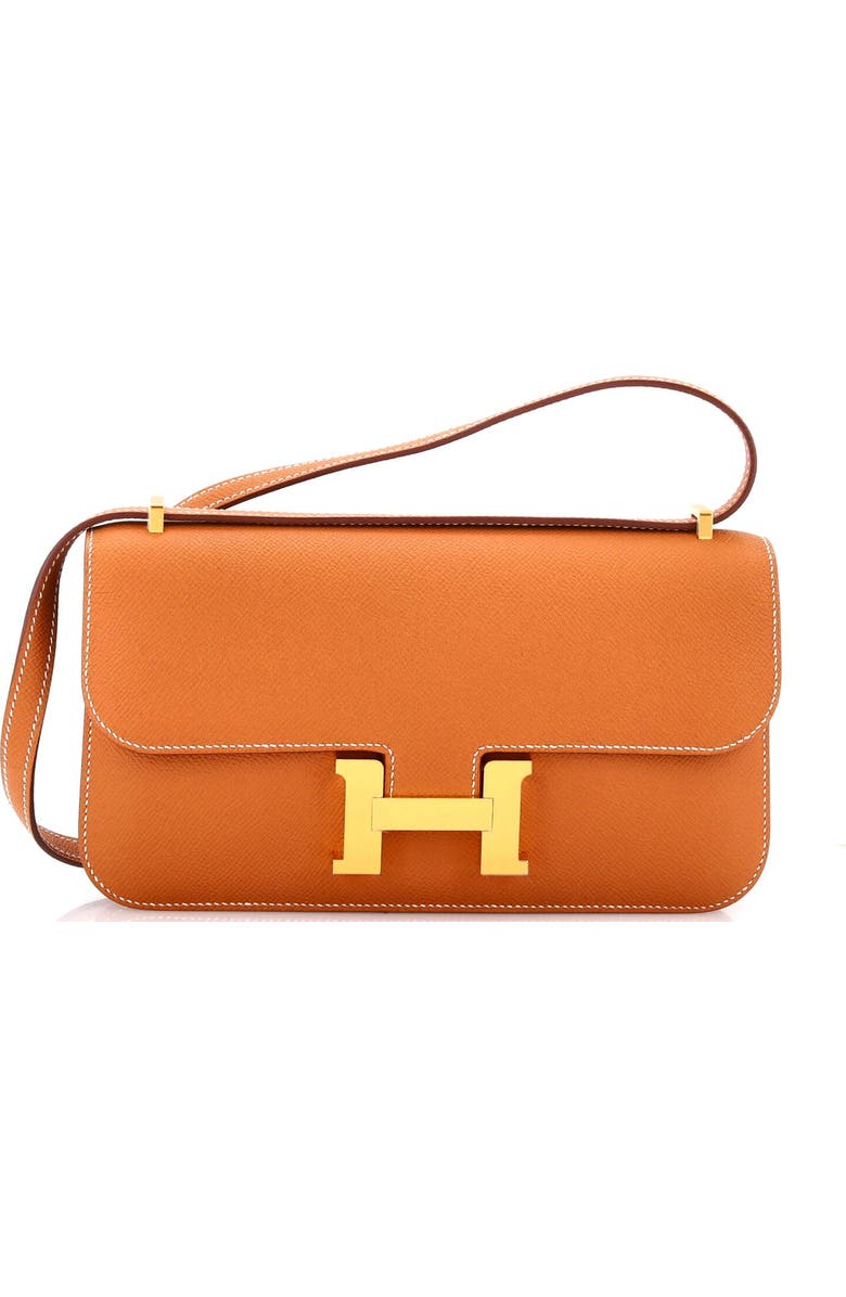 Pre-Owned Hermes Constance Elan NM Bag Epsom 25, Main, color, Gold
