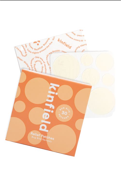 Kinfield Relief Patches Bug Bite Remedy In Orange